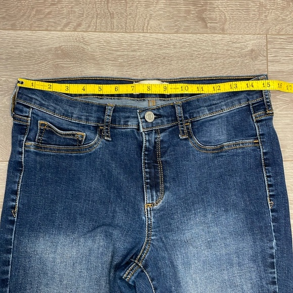 Gap 1969 Easy Leggings Denim Jeans Mid Rise Ankle Size 12 Regular / 31R - Picture 8 of 15